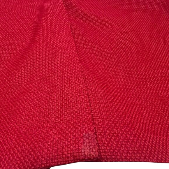 Stanley Blacker Vintage Red Blazer 40R Oversized Textured Gold Buttons USA - Picture 16 of 16